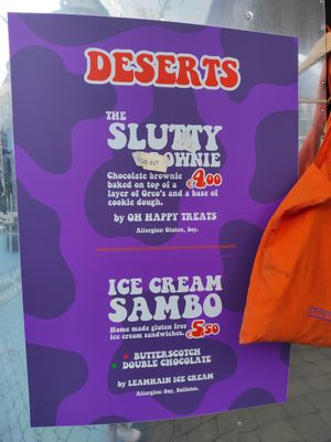 Menu at The Saucy Cow - Foodtruck in Bray