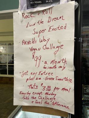 Amazing. I wish I lived closer! at Arnold's Way Vegetarian Raw Cafe in Lansdale