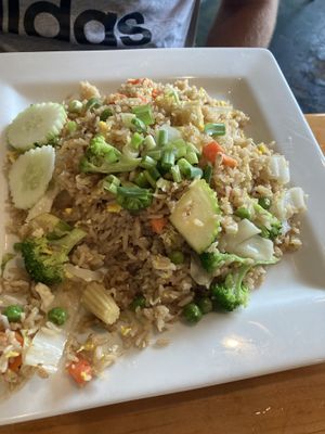 Bro in laws fried rice! at Blossom & Cellar Door Craft Cavern in Hendersonville