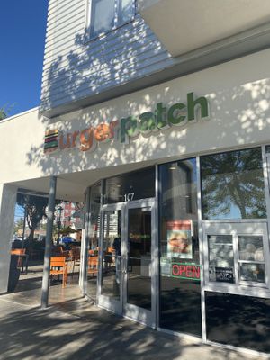 Arriving at Burger Patch (All Vegan/Plant-Based)  at Burger Patch - 65th St in Sacramento