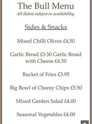   at The Bull Inn in Battle