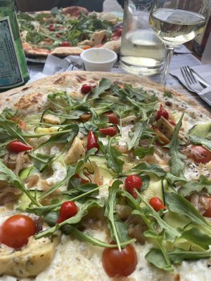 Pizza vegan et végétarien  at La Scaleta in Chateauroux