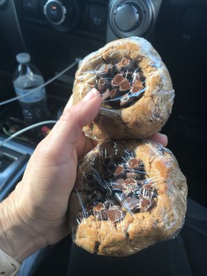 Chocolate peanut butter vegan cookies at Moonflower Community Cooperative in Moab