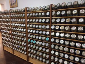incredible selection of bulk herbs and spices  at Moonflower Community Cooperative in Moab