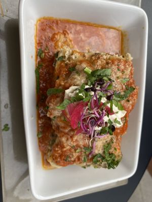 Lasagne 🤤  at Soya Comptoir Bio in Paris