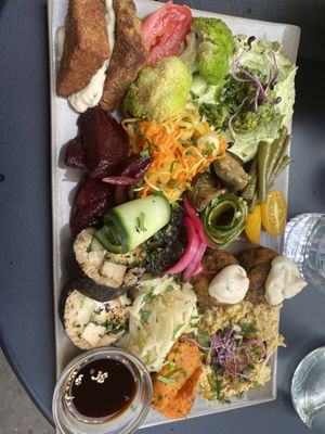 Grand Mezze 😍  at Soya Comptoir Bio in Paris