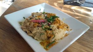 Very nice hummus at Soya Comptoir Bio in Paris