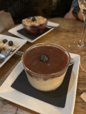 Dessert  at Soya Comptoir Bio in Paris