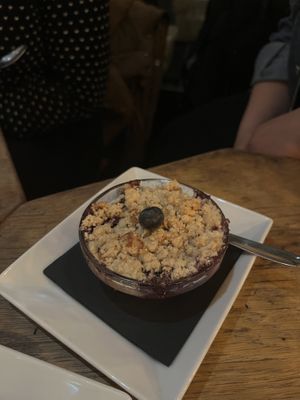 Crumble  at Soya Comptoir Bio in Paris