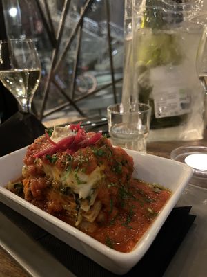 Lasagne  at Soya Comptoir Bio in Paris