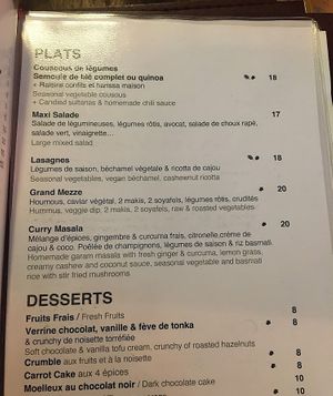  at Soya Comptoir Bio in Paris
