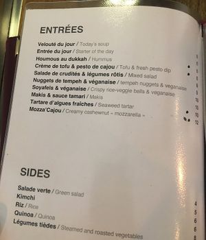  at Soya Comptoir Bio in Paris