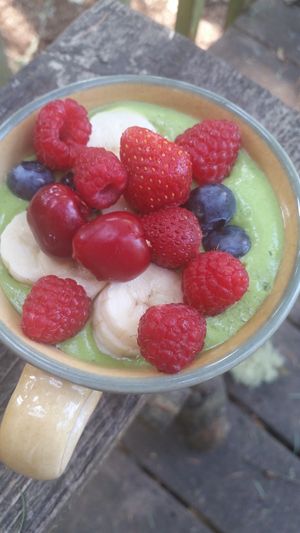 smoothie at Raw Love in Eugene