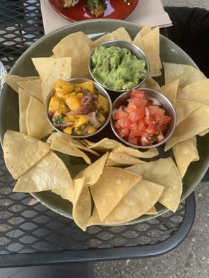 Dip Trio at Vegan Street in Calgary