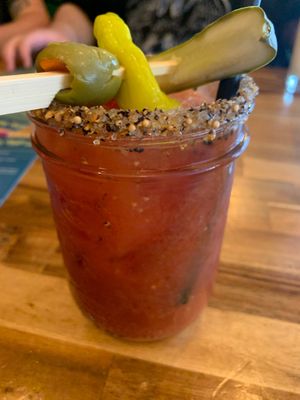Bloody Mary  at Vegan Street in Calgary