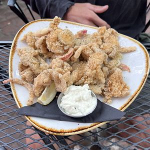 Kalamari  at Vegan Street in Calgary