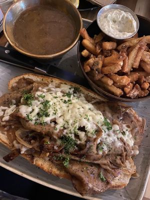 Beaf   at Vegan Street in Calgary