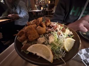 Chicken Caesar  at Vegan Street in Calgary