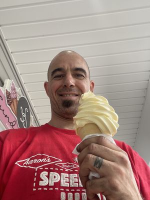 Dole whip!  at Sundae Drive in Brookline