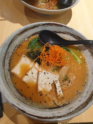 Miso ramen at Maki & Ramen - St James Quarter in Edinburgh