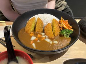 Pumpkin katsu curry at Maki & Ramen - St James Quarter in Edinburgh
