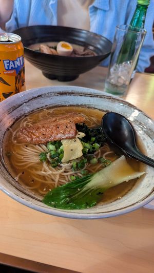 Vegan tonkotsu at Maki & Ramen - St James Quarter in Edinburgh