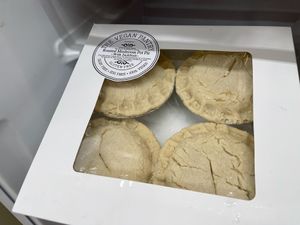 The Vegan Pantry Mushroom Pot Pie at Evolution Vegan Market in Richmond Hill