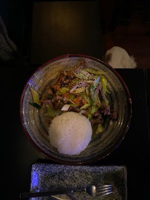 Rindfleisch und Süßkartoffel  at The Flying Monkey in Berlin