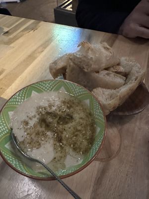 Baba ganoush appetizerr  at Levant in Toronto