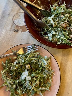 green goddess is the best salad in the city i'm so so serious  at Levant in Toronto