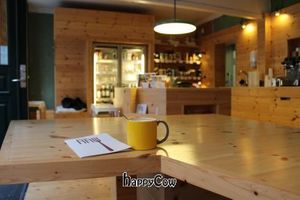 hot vegan chocolate drink at simpleRaw - Oehlenschlaegersgade in Copenhagen