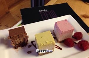 dessert at simpleRaw - Oehlenschlaegersgade in Copenhagen