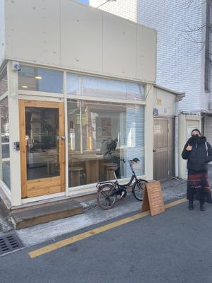 The shop front   at Free-D.E Bakery in Daegu