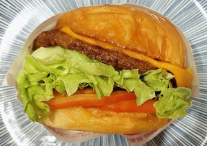 vegan beyond burger at Sweet Ecstasy in Makati