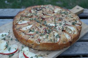 Applecider cake, homemade with our neighbours apple cider, made on De Hoorneboeg - Bij de Tuinman at Bij De Tuinman in Hilversum