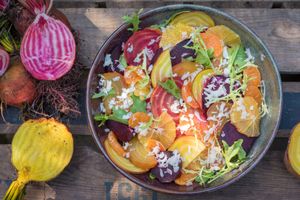 Beetroot salad with orange and horseradish - Bij de Tuinman at Bij De Tuinman in Hilversum