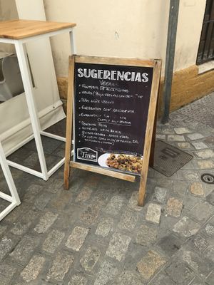   at Casa Tino in Cadiz