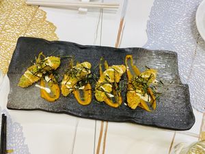 Creative avocado deep fried😋 at Soo Good Vegan Restaurant - 好素純素餐廳 in Hong Kong Island