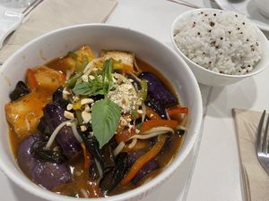 Thai aubergine  at Soo Good Vegan Restaurant - 好素純素餐廳 in Hong Kong Island