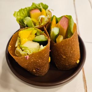 Veggie wrap (special request) at Soo Good Vegan Restaurant - 好素純素餐廳 in Hong Kong Island