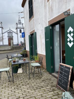 Terrasse #Veganuary at XS Café in Prazeres