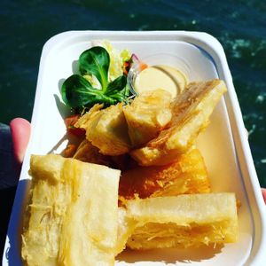 Cassava fries (GF) at Cumbia Kitchen - Cafe Bar in St Leonards