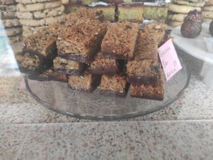 Vegan granola bars at The Fat Fox in Greystones
