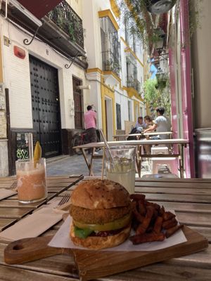   at MOYA brunch in Sevilla