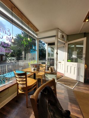 Riverside Cafe Inside at Riverside Cafe in Llanfairfechan