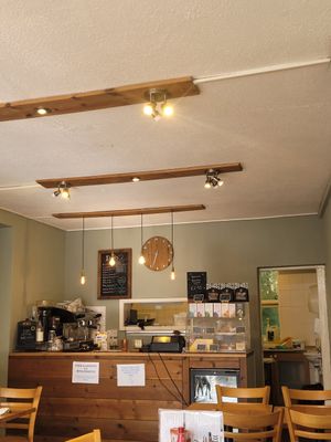 Riverside Cafe Inside at Riverside Cafe in Llanfairfechan