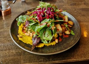 Vegan Stack at Servd in Westport