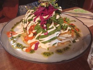 Falafel kebab at Servd in Westport