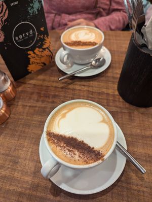 Chai Latte at Servd in Westport