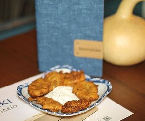  Falafel                                                                                                       Recipe of our best man PAP, a blend of ground chickpeas, with herbs.  at  Mandalaki Coffee Tavern - Μανταλάκι Καφέ Μεζεδοπωλείο in Kozani